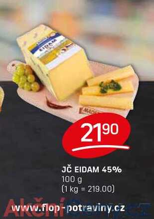 JČ EIDAM 45% 100 g 