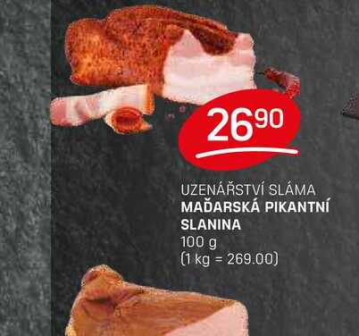 MAĎARSKÁ PIKANTNÍ SLANINA 100 g 