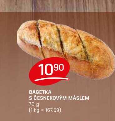 BAGETKA S ČESNEKOVÝM MÁSLEM 70 g