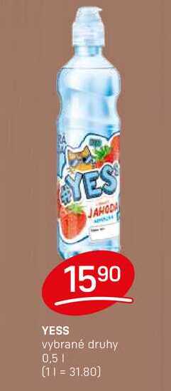 YESS vybrané druhy 0,5l