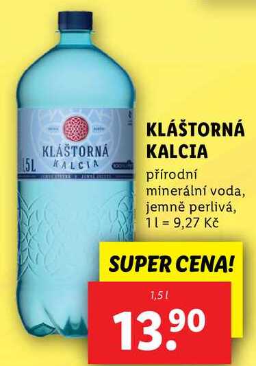 KLÁŠTORNÁ KALCIA, 1,5 l