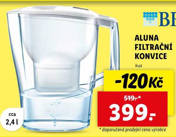 ALUNA FILTRAČNÍ KONVICE 