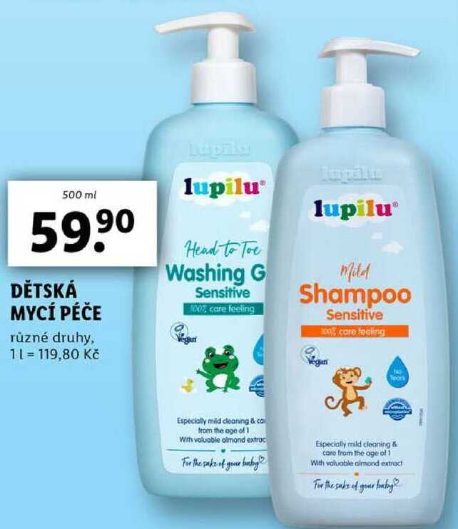DĚTSKÁ MYCÍ PÉČE, 500 ml
