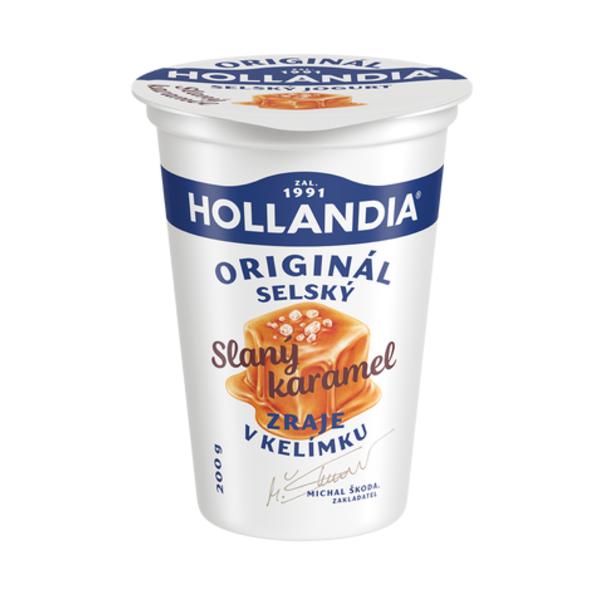 Hollandia Jogurt selský slaný karamel