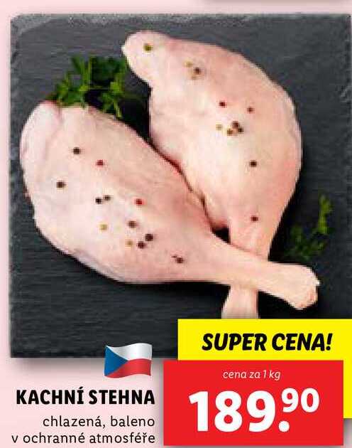 KACHNÍ STEHNA, cena za 1 kg 
