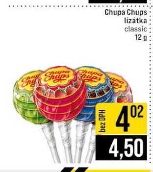 Chupa Chups lízátka classic 12g