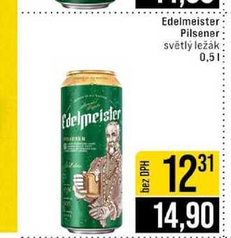Edelmeister Pilsener světlý ležák 0,5l