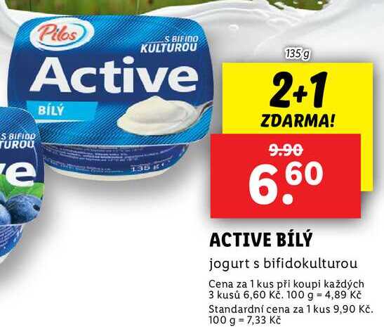 ACTIVE BÍLÝ, 135 g
