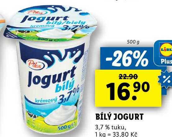 BÍLÝ JOGURT, 500 g