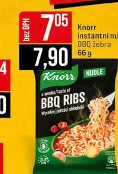 Knorr instantní nu BBQ žebra 66 g 