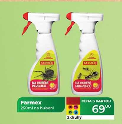 Farmex 250ml na hubení