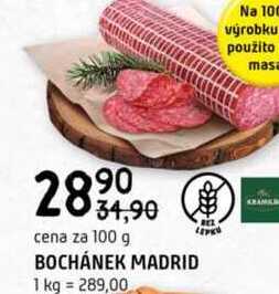 Bochánek madrid 100g