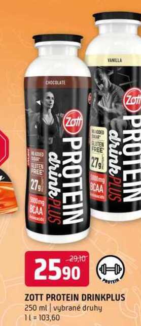 Zoot protein drinkplus 250 ml vybrané druhy 