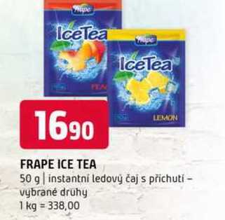 Frape ice tea 50 g instantni ledový čaj s příchutí vybrané druhy