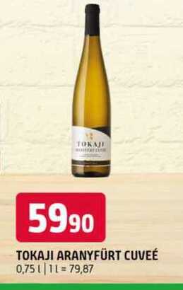 Tokaji aranyfůrt cuveé 0,75l