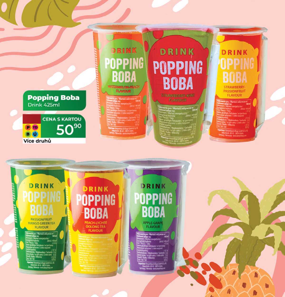 Popping Boba Drink 425ml 