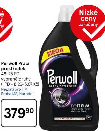 Perwoll Prací prostředek, 46-75 PD 
