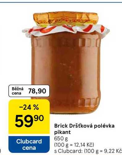 Brick Dršťková polévka pikant, 650 g 