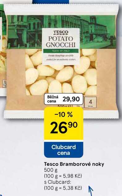 Tesco Bramborové noky, 500 g  