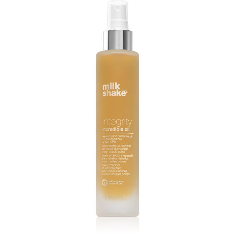 Milk Shake Integrity regenerační a ochranný olej pro poškozené vlasy a roztřepené konečky 100 ml