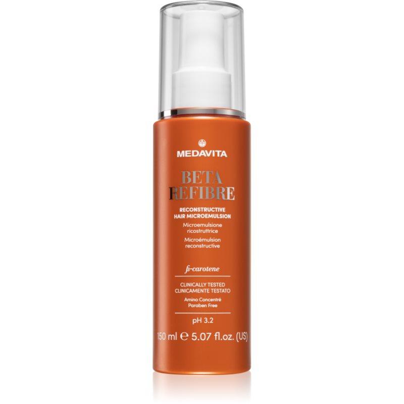 Medavita Beta Refibre Reconstructive Hair Microemulsion posilující sérum na vlasy 150 ml