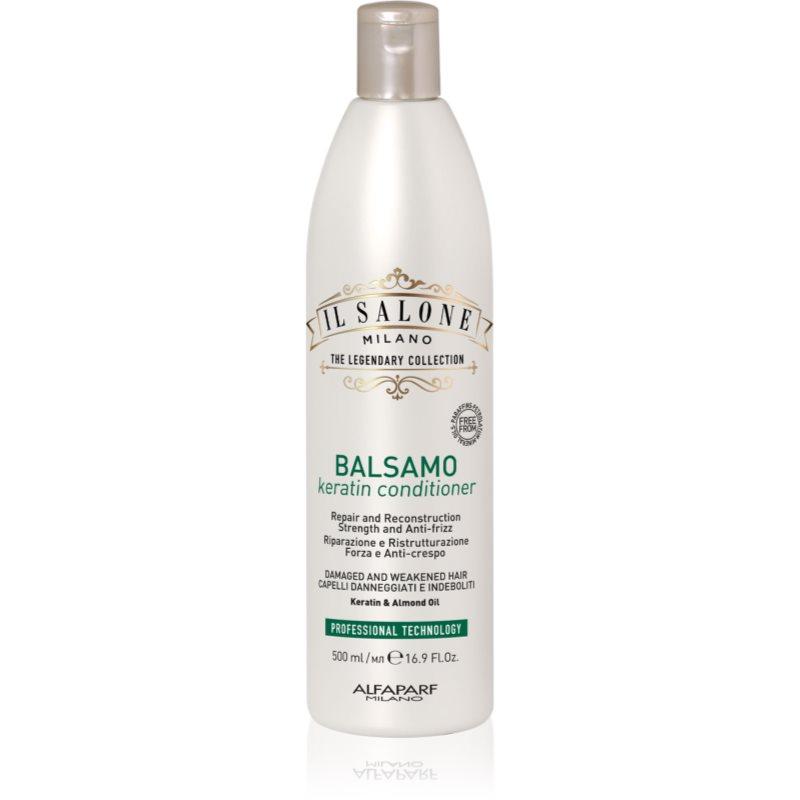 Alfaparf Milano Il Salone Milano Keratin obnovující kondicionér pro poškozené vlasy 500 ml