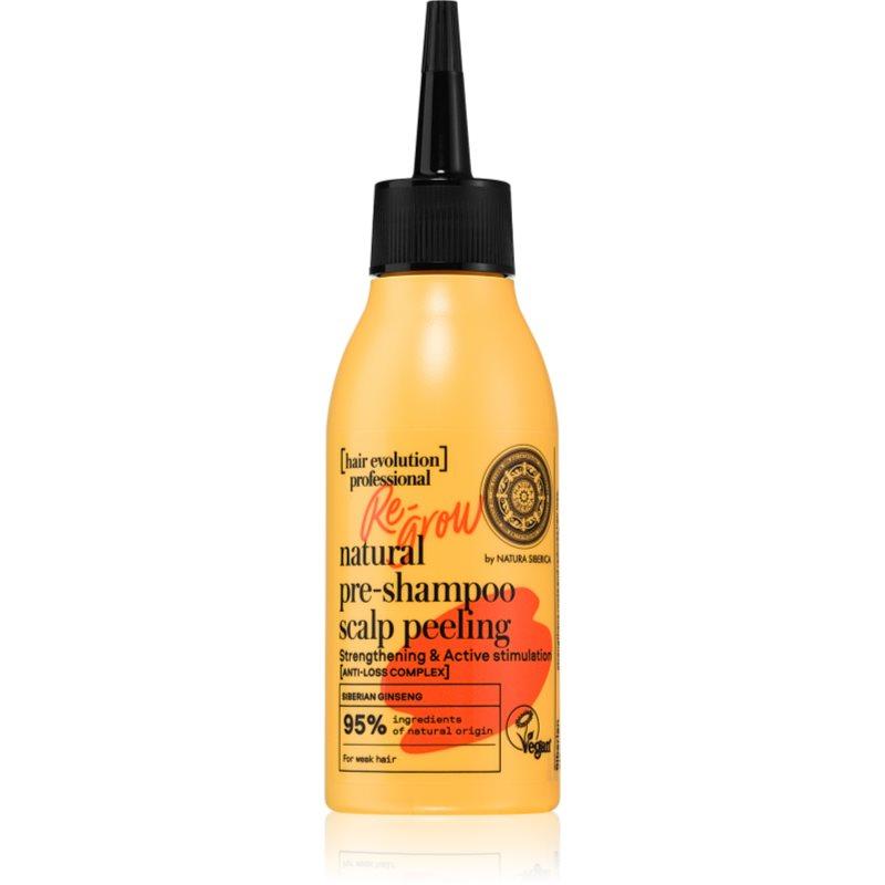 Natura Siberica Hair Evolution Re-Grow povzbuzující peeling na vlasy a vlasovou pokožku 115 ml