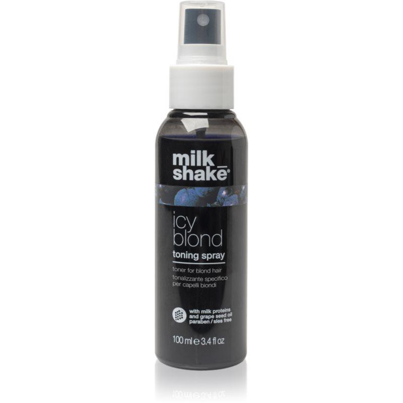 Milk Shake Icy Blond Toning Spray sprej neutralizující žluté tóny 100 ml