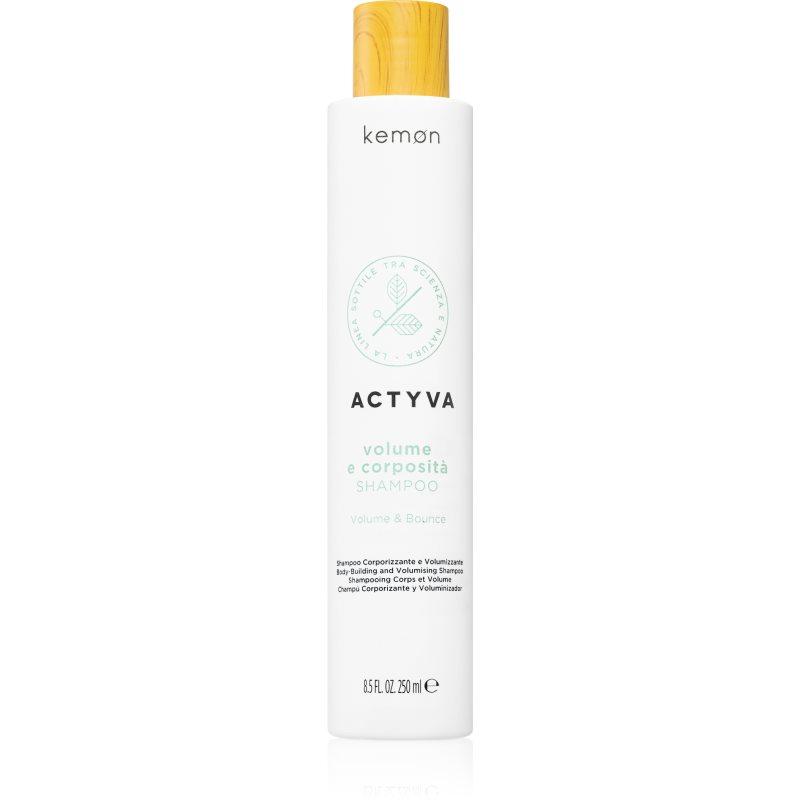 Kemon Actyva Volume e Corposità šampon pro objem jemných vlasů bez silikonů 250 ml