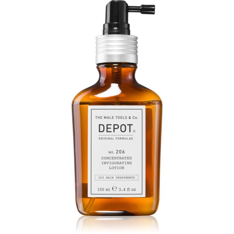 DEPOT 200 HAIR TREATMENTS NO. 206 INVIGORATING CONCENTRATED LOTION vlasová péče proti řídnutí vlasů 100 ml