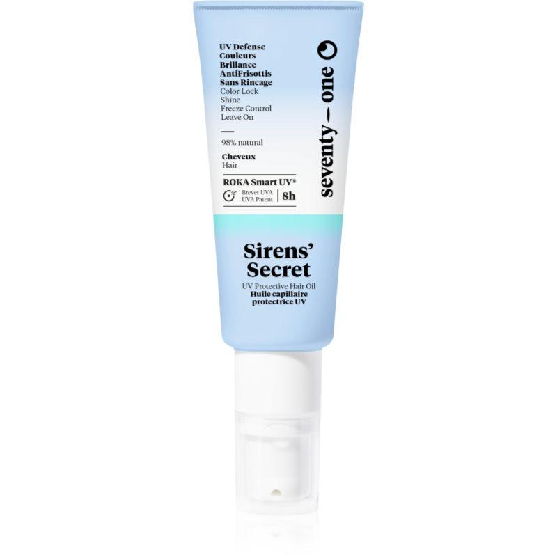 SeventyOne Siren's Secret ochranný olej na vlasy proti slunečnímu záření 50 ml