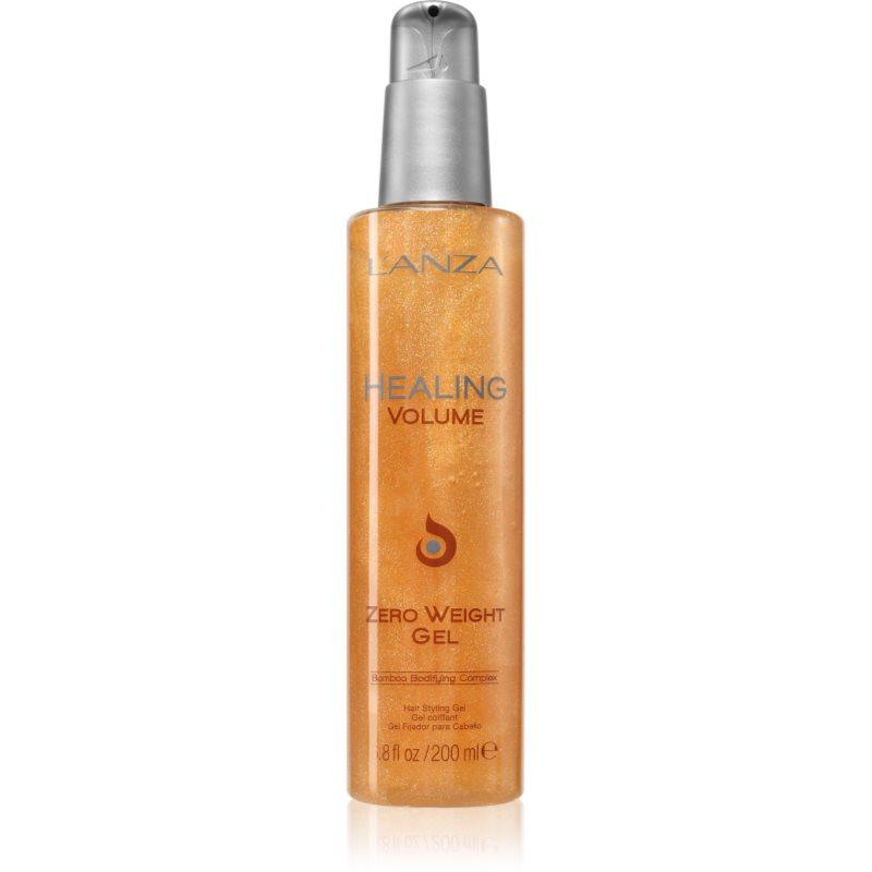 L'anza Healing Volume Zero Weight Gel stylingový gel pro jemné a zplihlé vlasy 200 ml