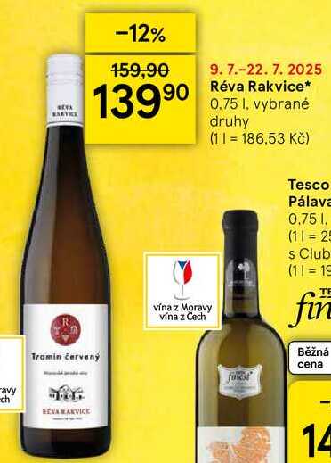 Réva Rakvice, 0.75 l 
