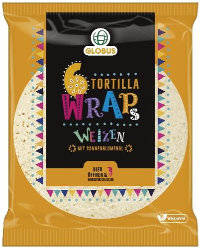 Globus Tortilla pšeničná, 360 g