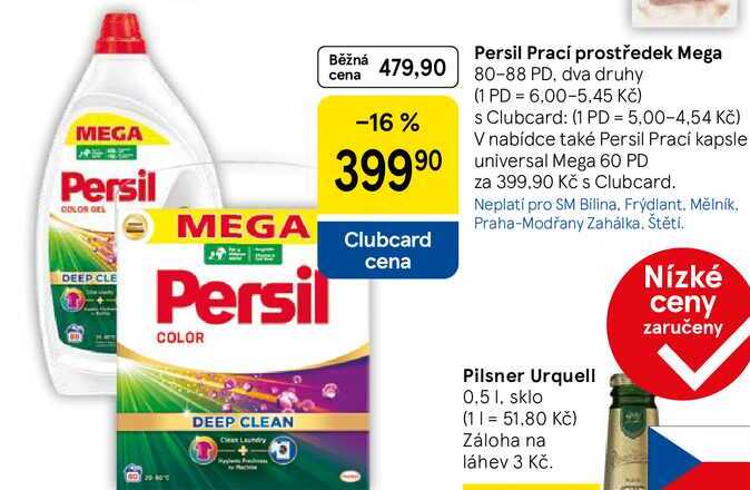 Persil Prací prostředek Mega, 80-88 PD