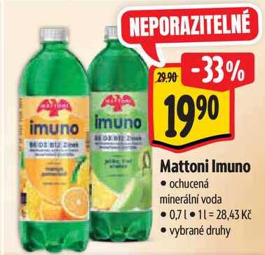 Mattoni Imuno, 0,7 l