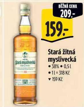Stará žitná myslivecká, 0,5 l
