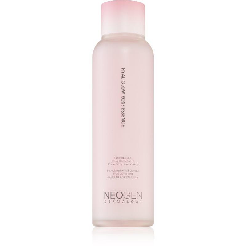 Neogen Dermalogy Hyal Glow Rose Essence hydratační esence s růžovou vodou 160 ml