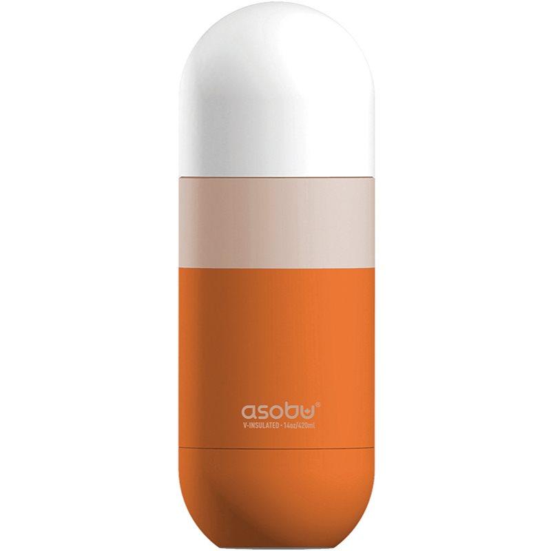 Asobu Orb nerezová termoláhev barva Pastel Orange 420 ml