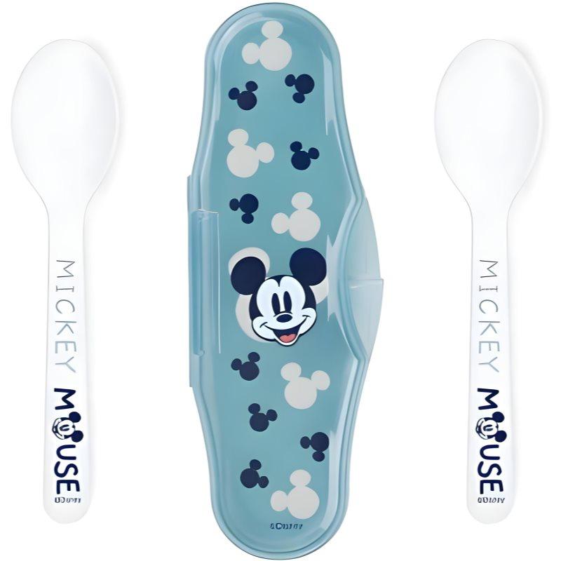 Thermobaby Spoons with Sleeve lžička Mickey 2 ks