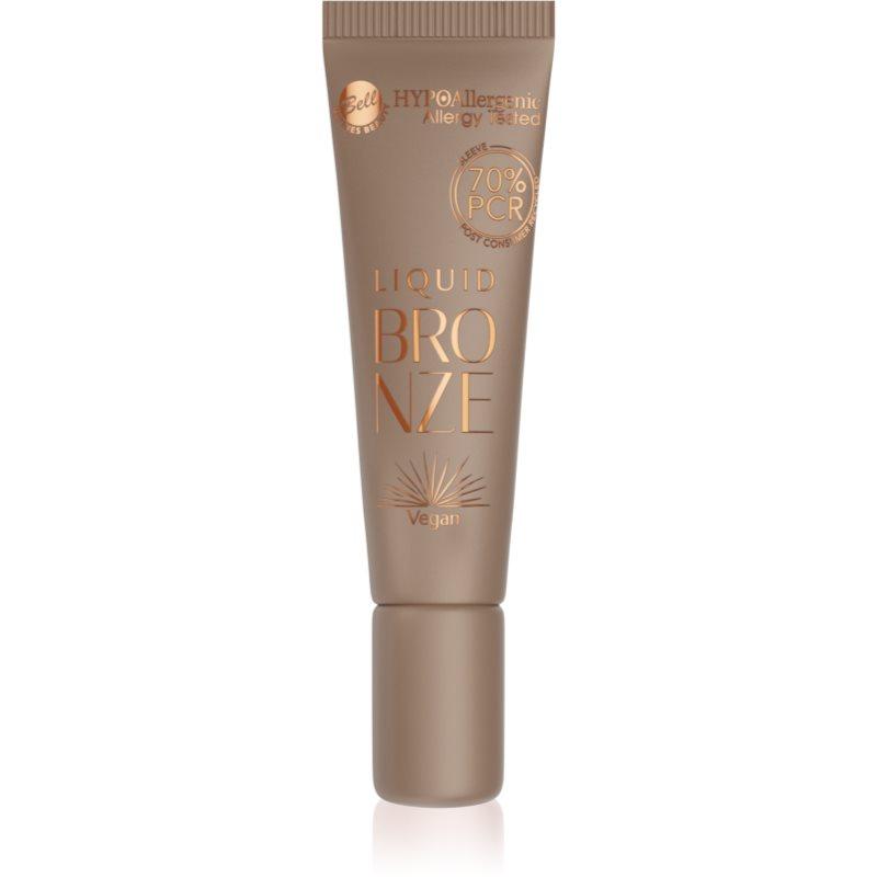Bell Hypoallergenic tekutý bronzer odstín 01 Sweet Choco 10 g