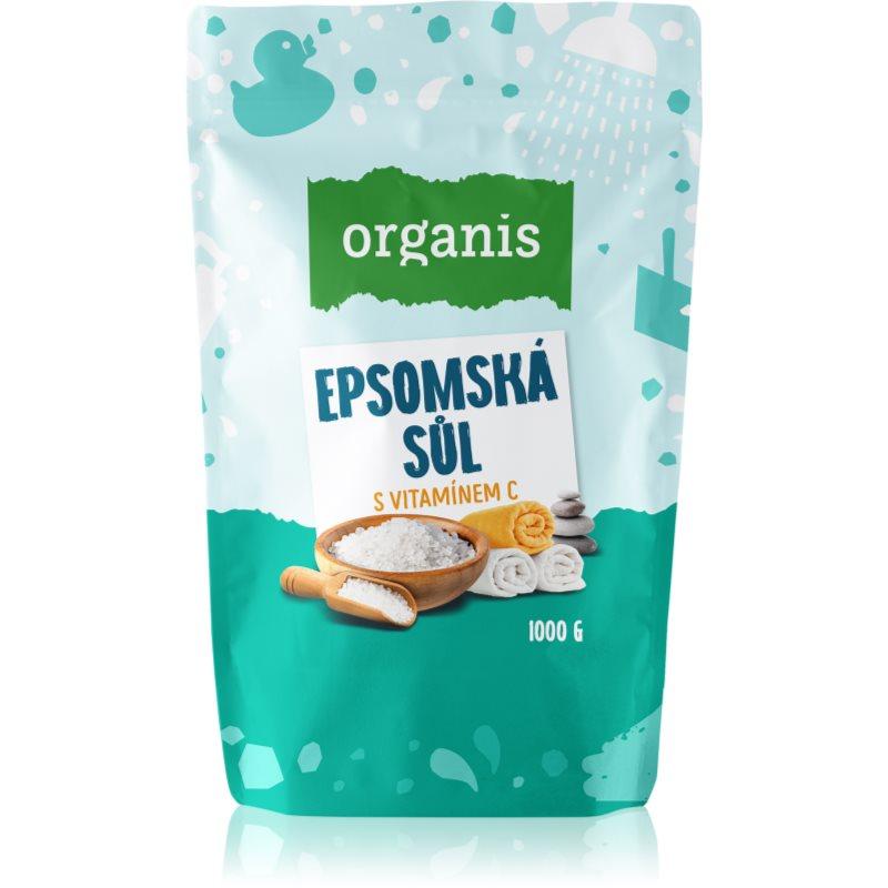 Organis Epsomská sůl s vitamínem C sůl do koupele 1000 g