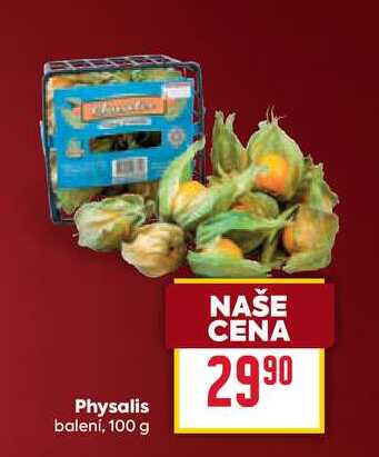 Physalis balení, 100g