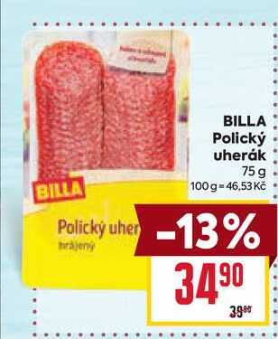 BILLA Polický uherák 75 g
