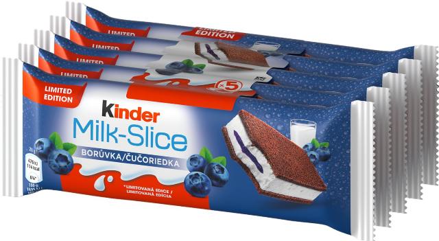 Kinder Mléčný řez borůvka