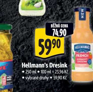   Hellmann's Dresink  250 ml  