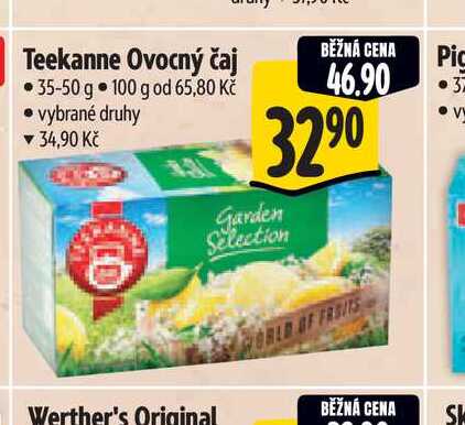 Teekanne Ovocný čaj  35-50 g  
