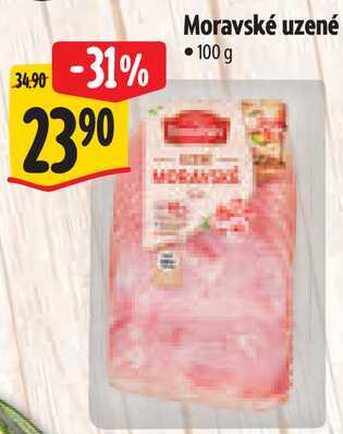 Moravské uzené, 100 g