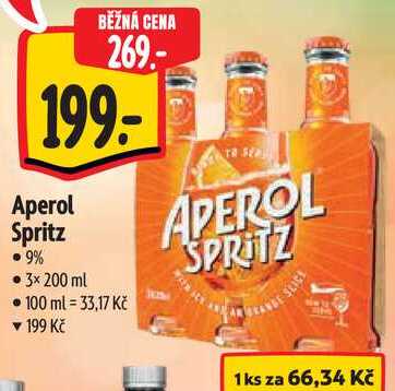 Aperol Spritz, 3x 200 ml 