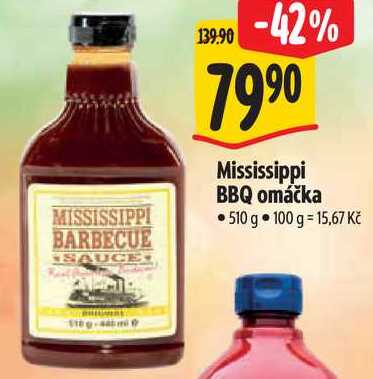 Mississippi BBQ omáčka, 510 g
